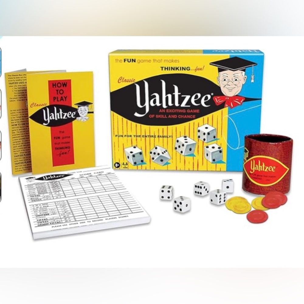 CLASSIC YAHTZEE NWT